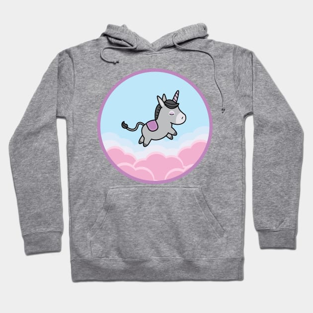 Unicorn Donkey Hoodie by Zap Studios